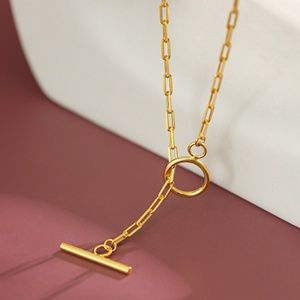18K gold plated link chain Chocker.